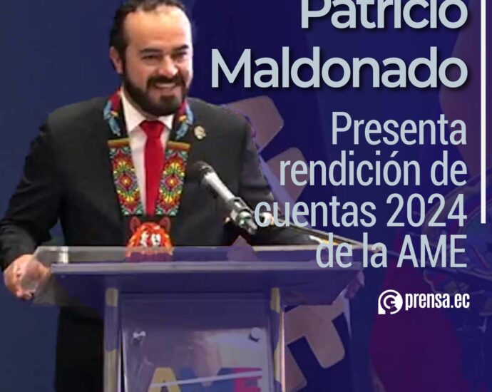 Patricio Maldonado presenta rendición de cuentas 2024 de la AME