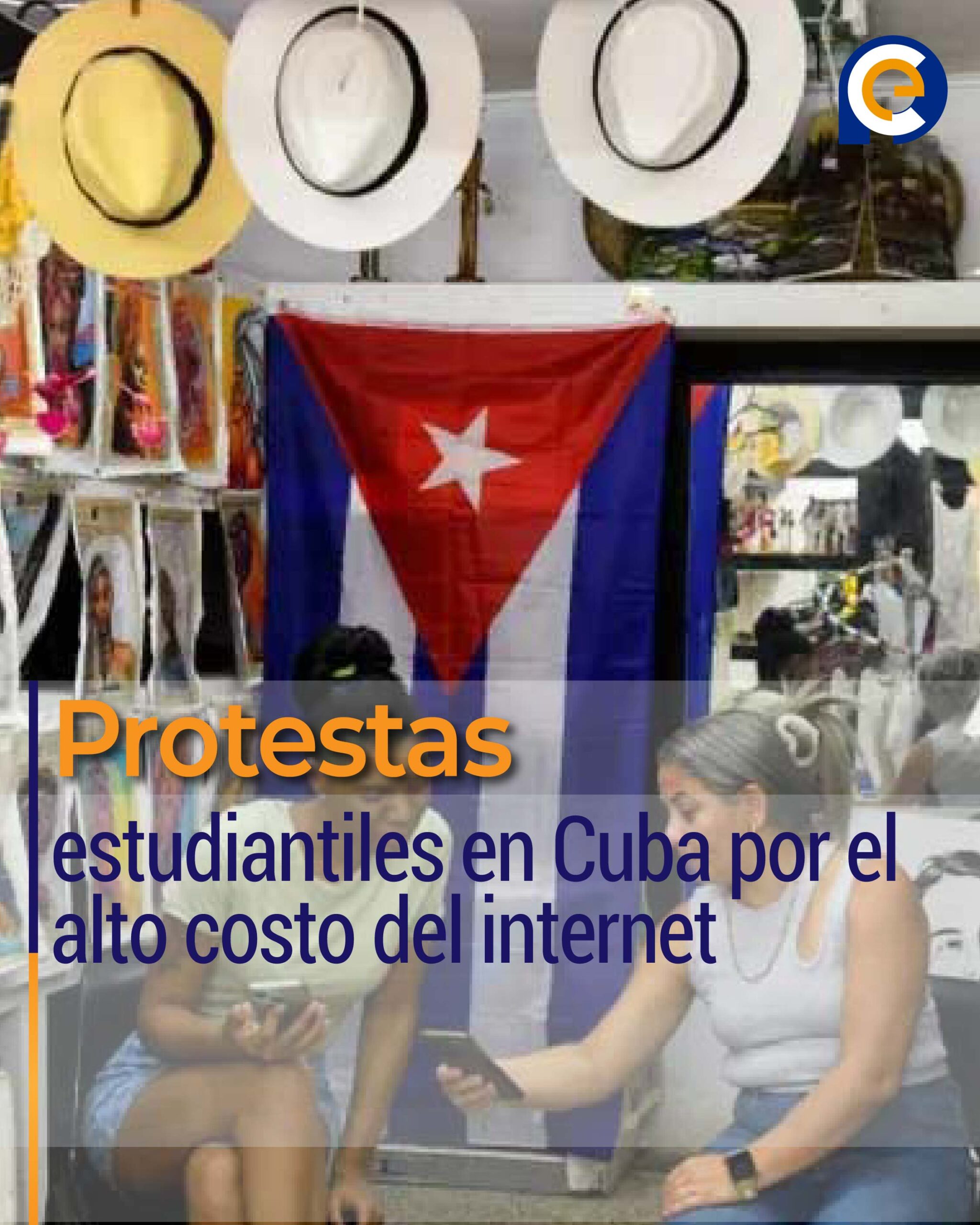 Protestas estudiantiles en Cuba por el alto costo del internet