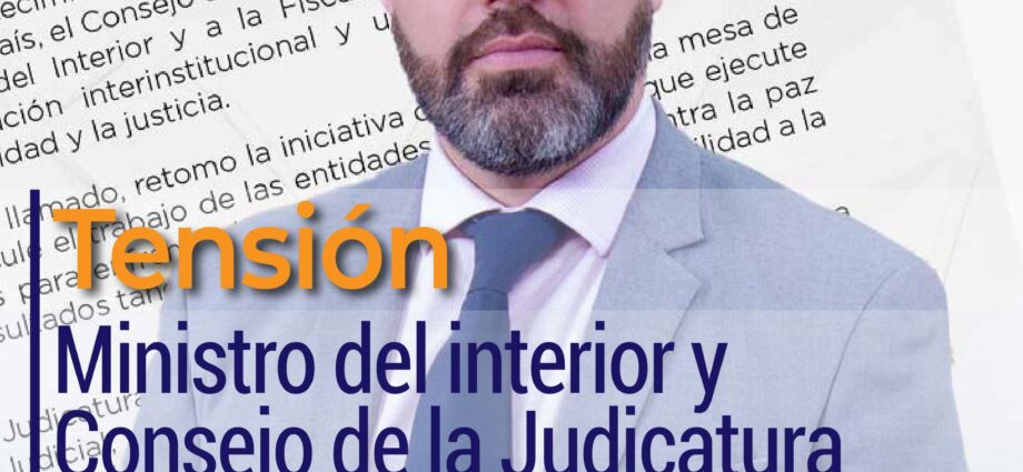 Tensión en Ecuador: Ministro del interior y Consejo de la Judicatura enfrentan crisis por crimen organizado