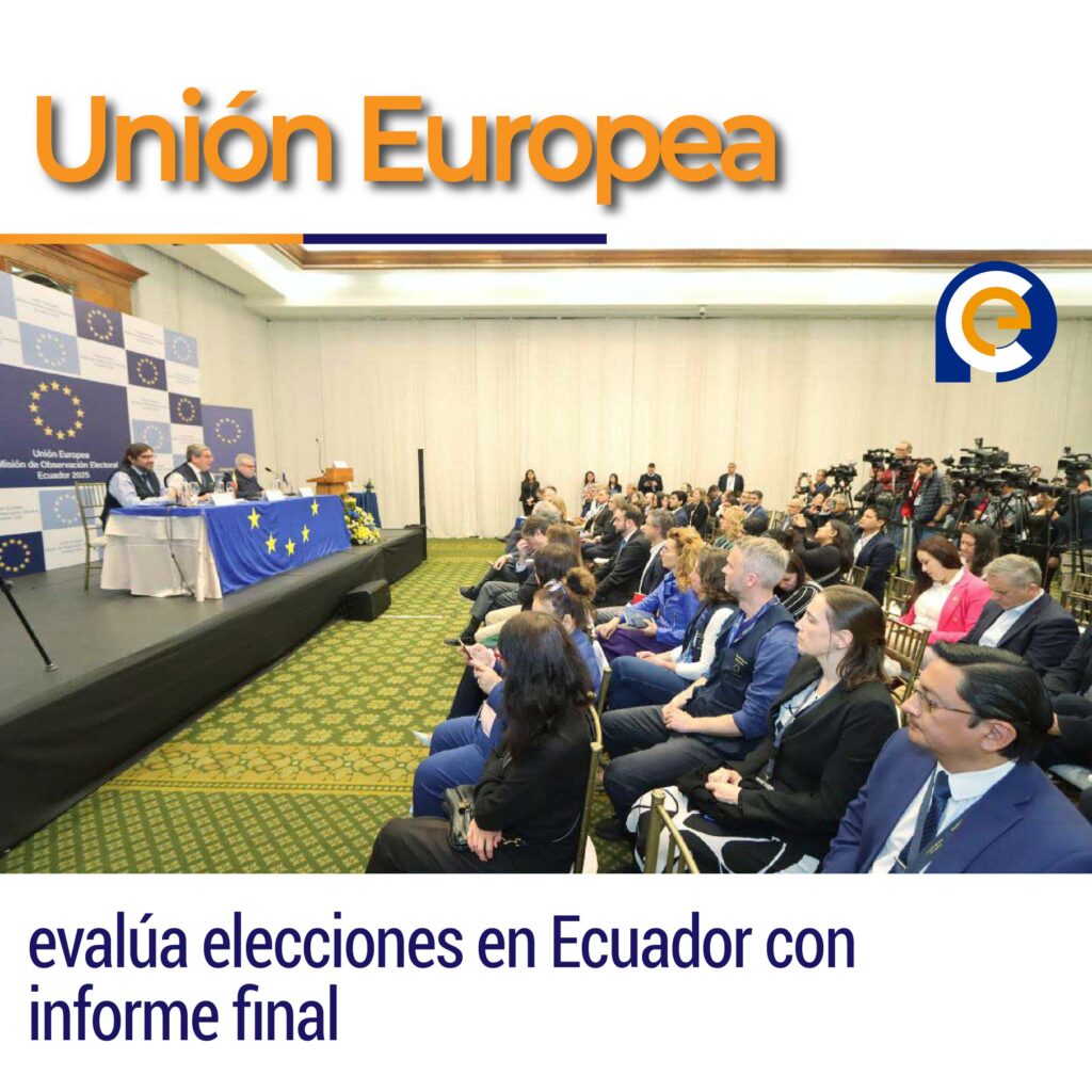 UE evalúa elecciones en Ecuador con informe final