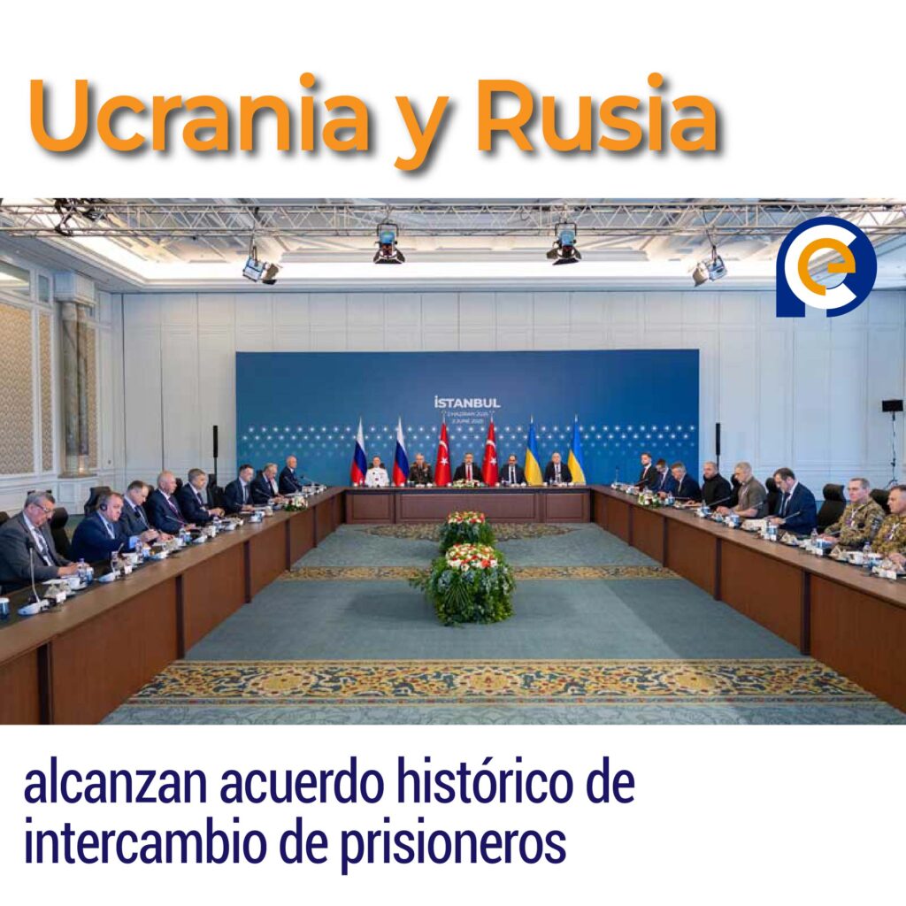 Ucrania y Rusia alcanzan acuerdo histórico de intercambio de prisioneros