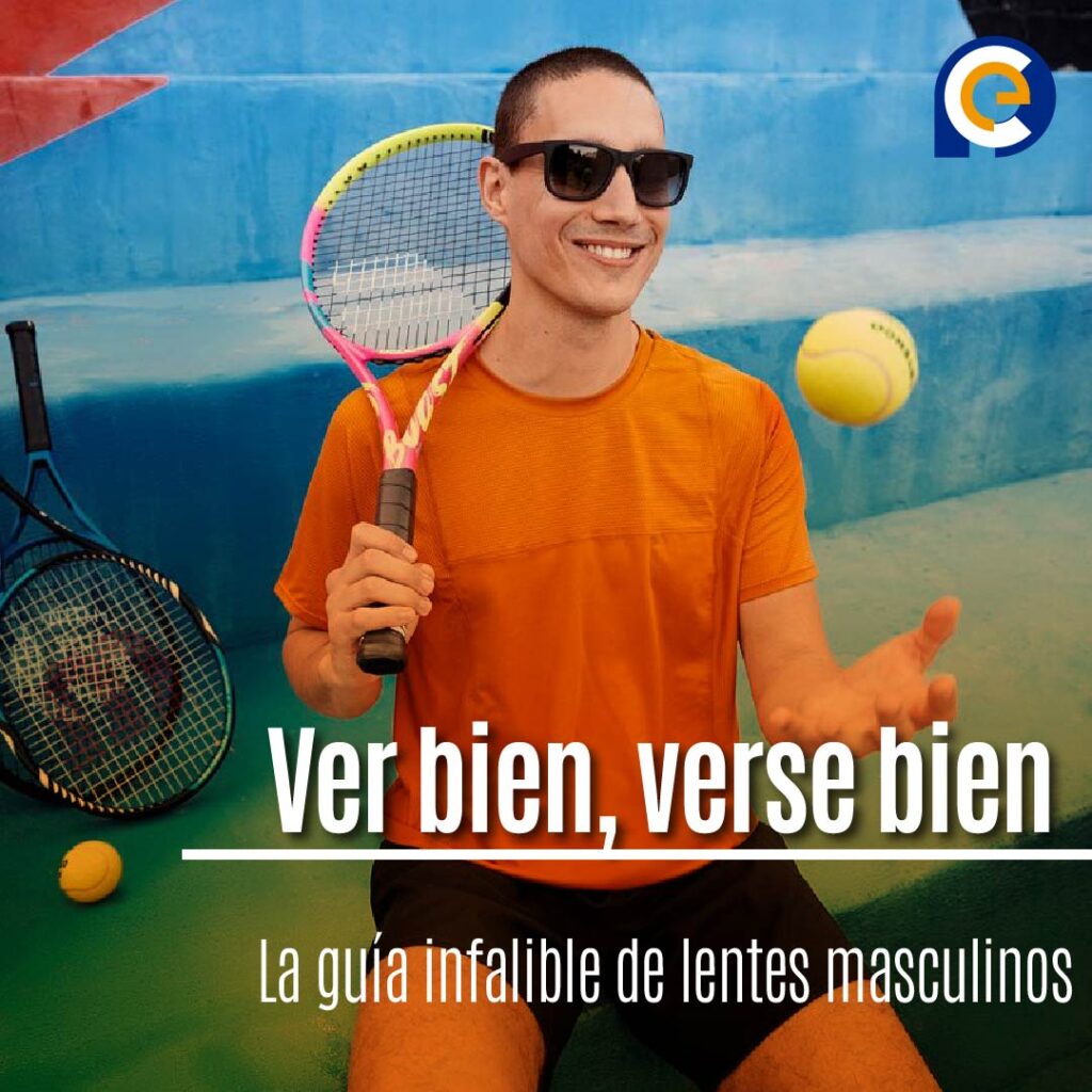 Ver bien, verse bien: La guía infalible de lentes masculinos