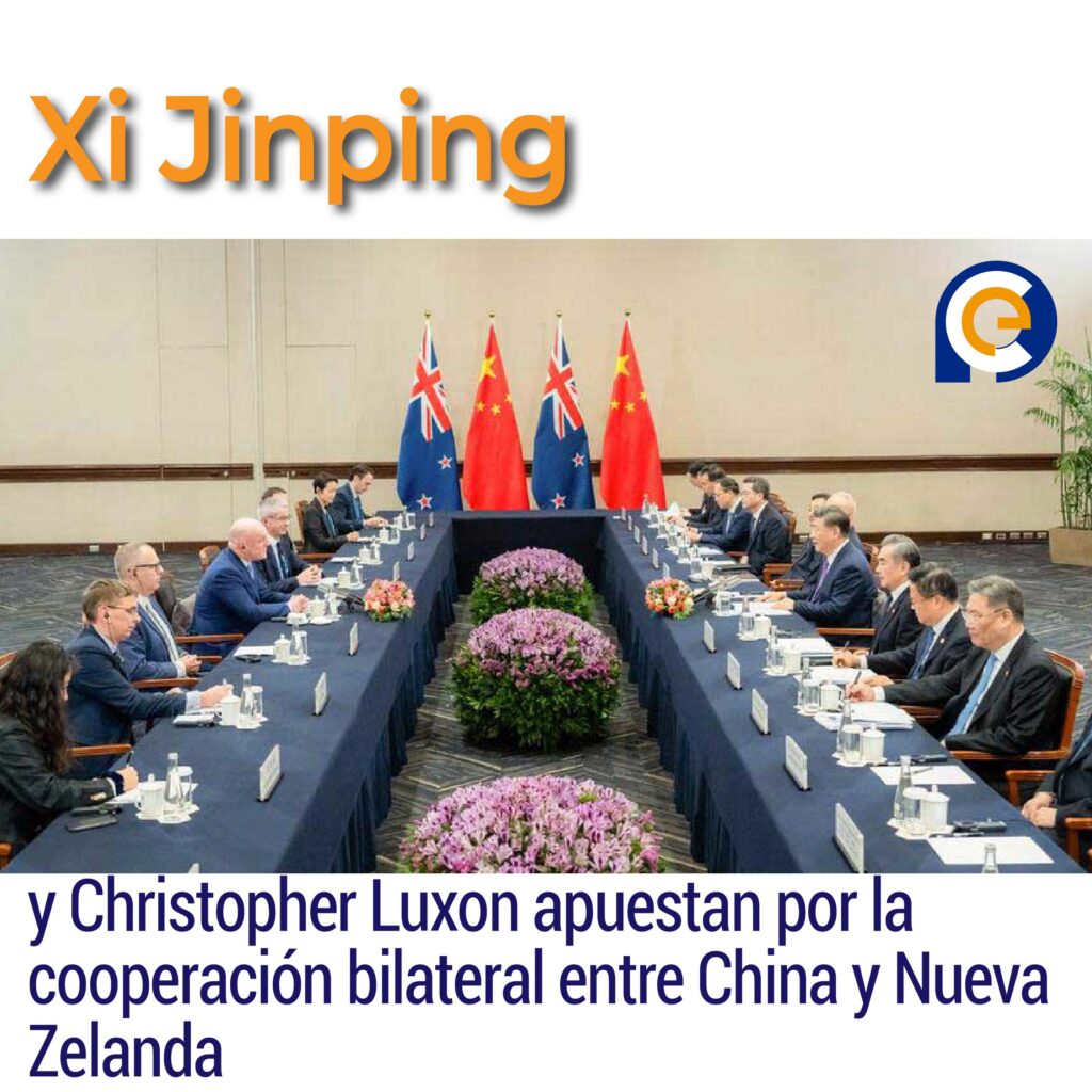 Xi Jinping y Christopher Luxon apuestan por la cooperación bilateral entre China y Nueva Zelanda