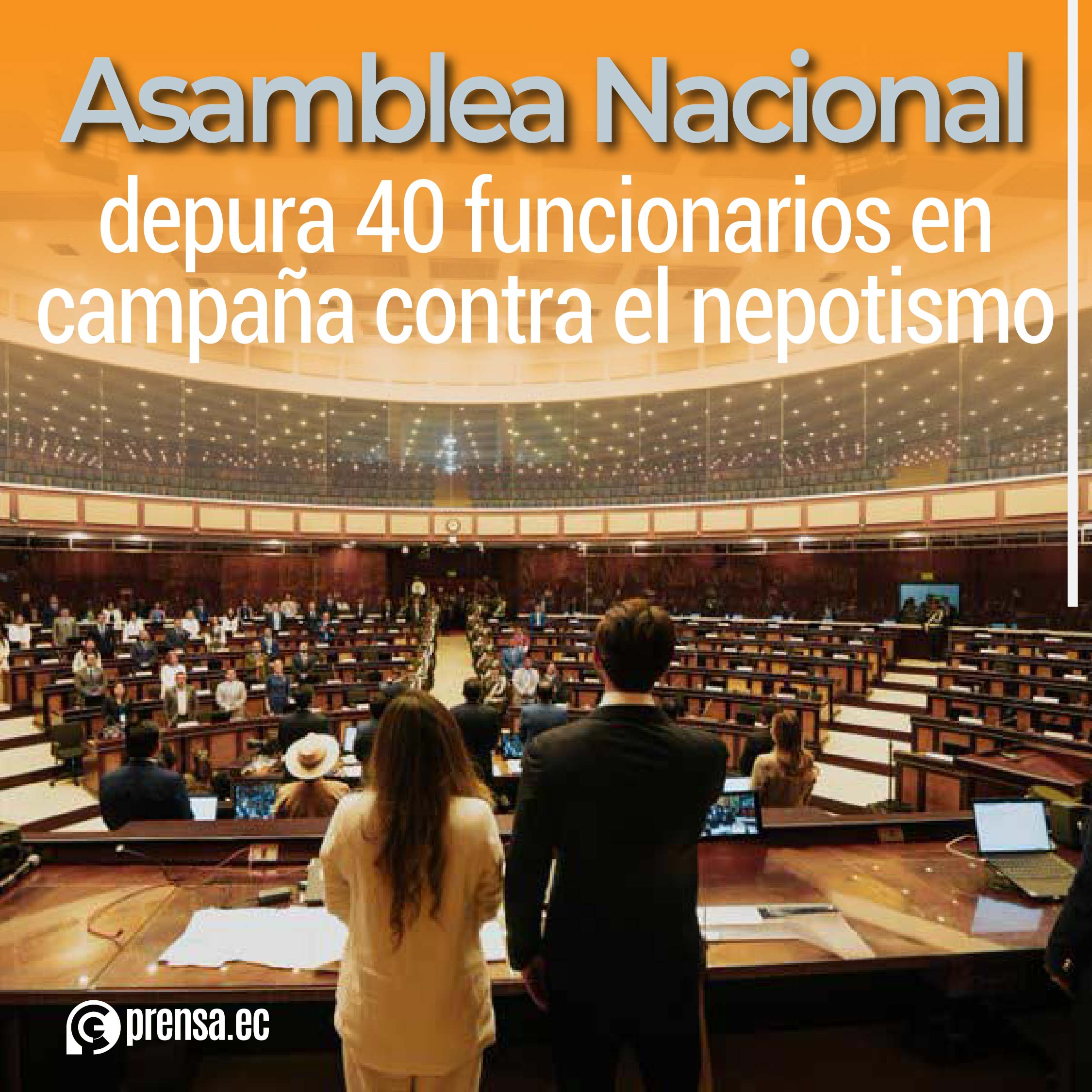 Asamblea Nacional depura 40 funcionarios en campaña contra el nepotismo