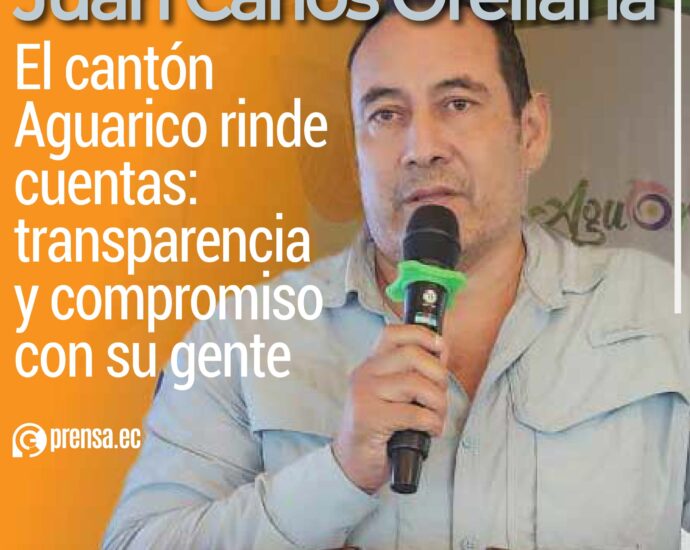 El cantón Aguarico rinde cuentas: transparencia y compromiso con su gente