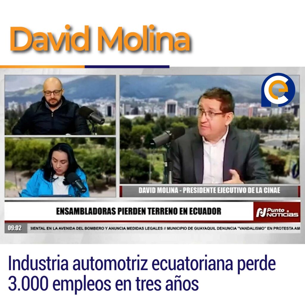 Industria automotriz ecuatoriana perde 3.000 empleos en tres años