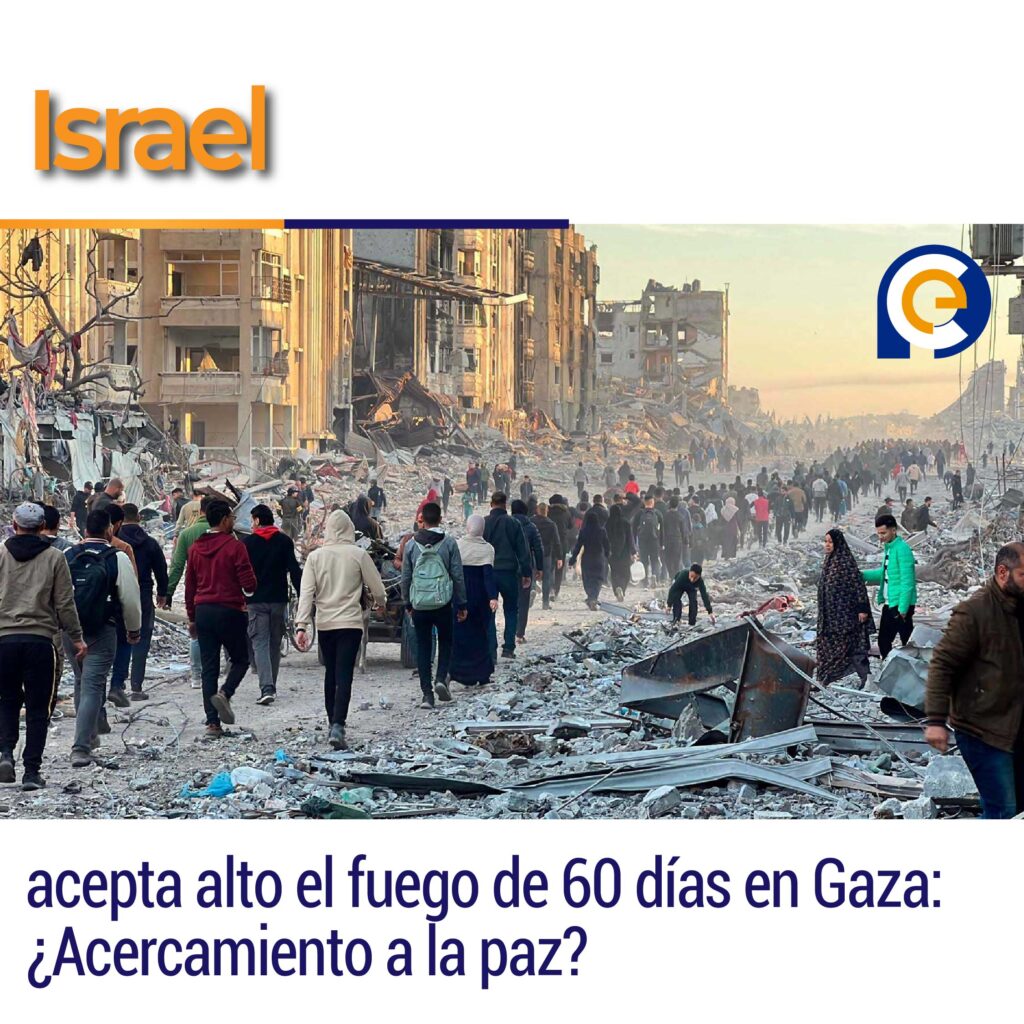 Israel acepta alto el fuego de 60 días en Gaza: ¿Acercamiento a la paz?