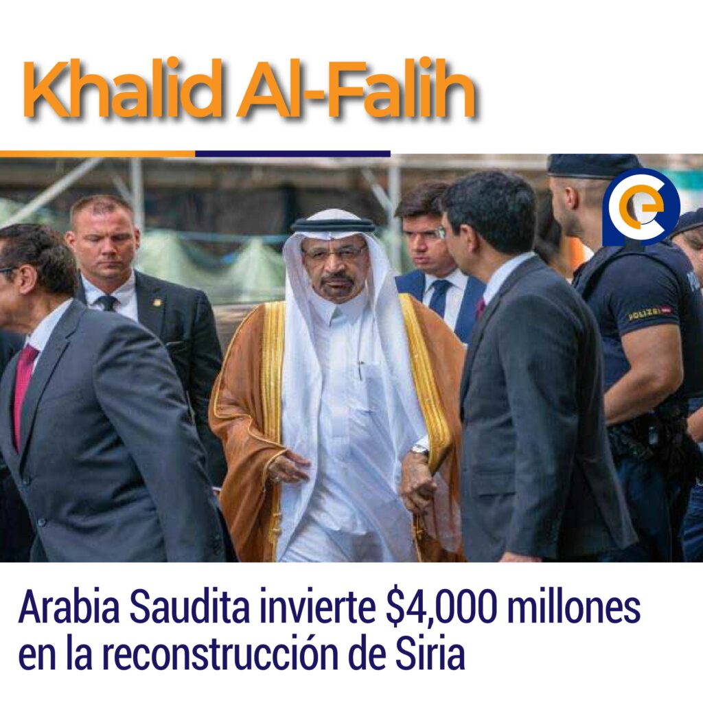 Arabia Saudita invierte $4,000 millones en la reconstrucción de Siria