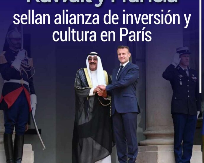 Kuwait y Francia sellan alianza de inversión y cultura en París