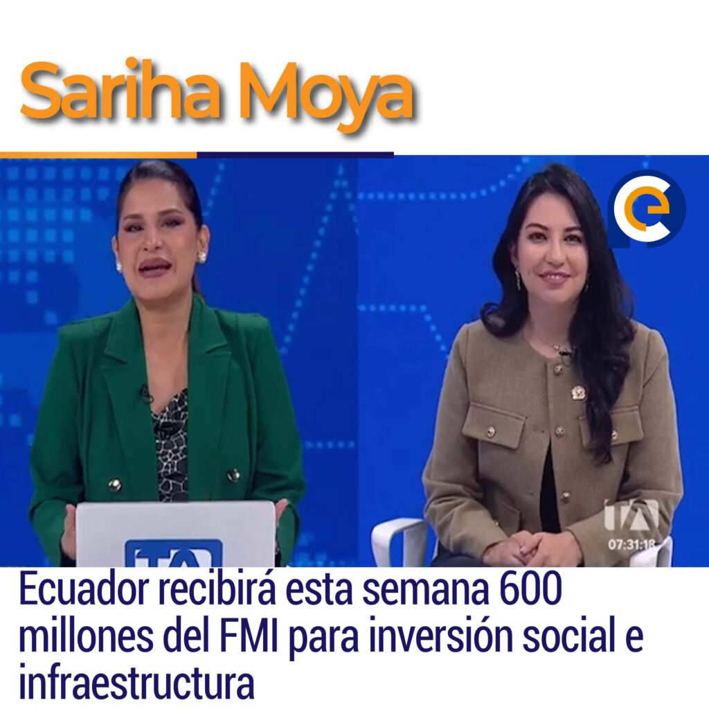 La ministra de Economía, Sariha Moya, confirma el desembolso y amplía el crédito de 4.000 a 5.000 millones de dólares hasta 2028.