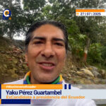 Yaku Pérez advierte: “No juegue con fuego, el pueblo se despierta”