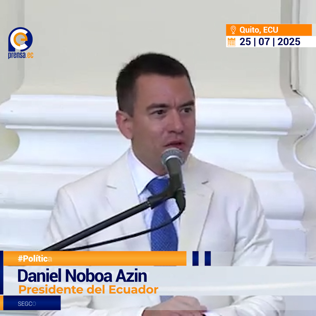 Noboa reestructura el gobierno: cambios radicales para salvar al Ecuador