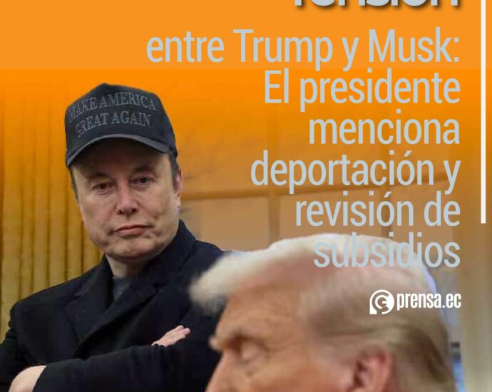 Tensión entre Trump y Musk: El presidente menciona deportación y revisión de subsidios