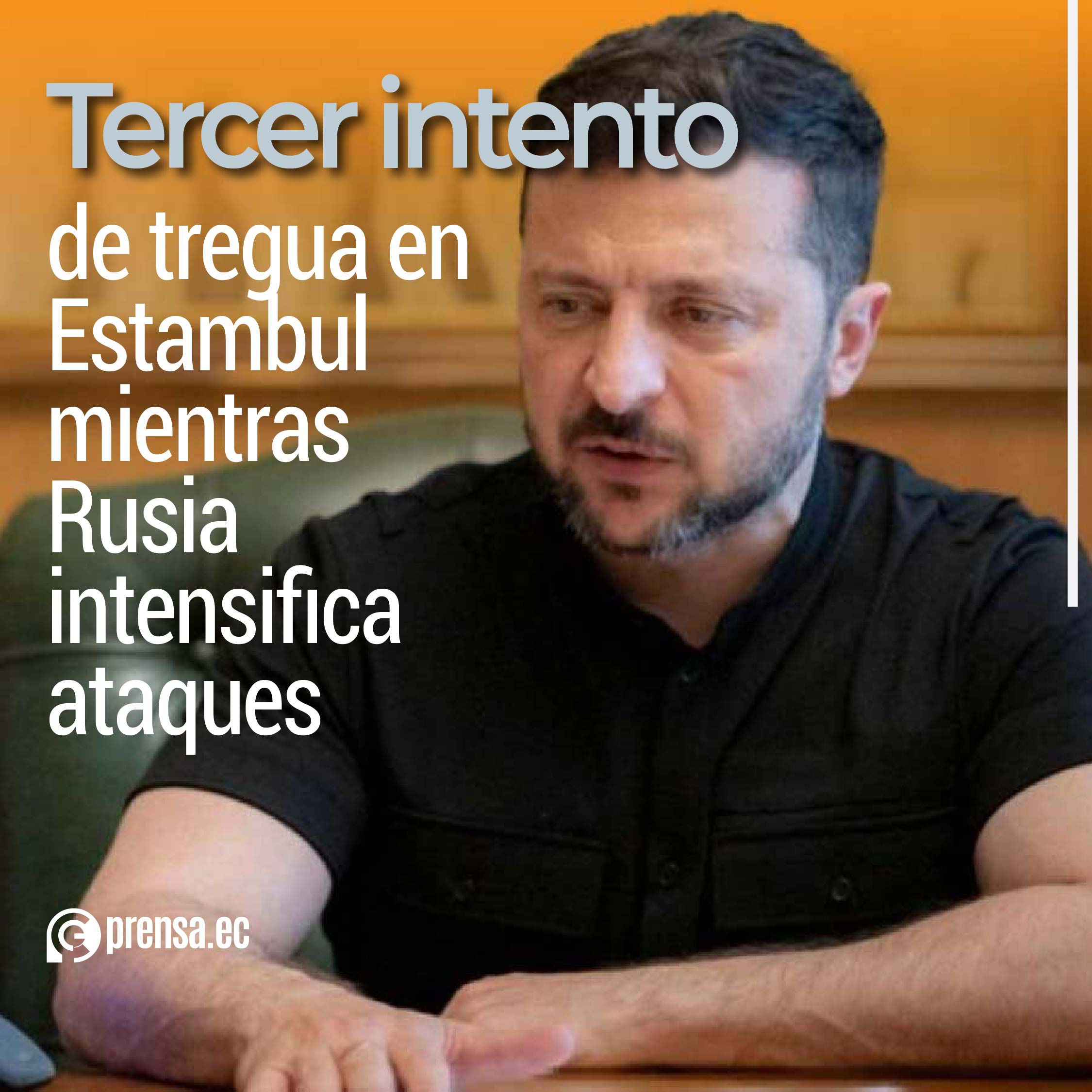 Tercer intento de tregua en Estambul mientras Rusia intensifica ataques