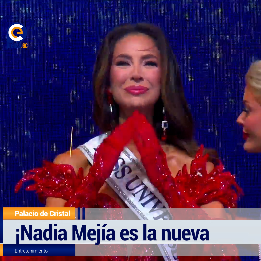 ¡Nadia Mejía es la nueva Miss Universo Ecuador 2025!
