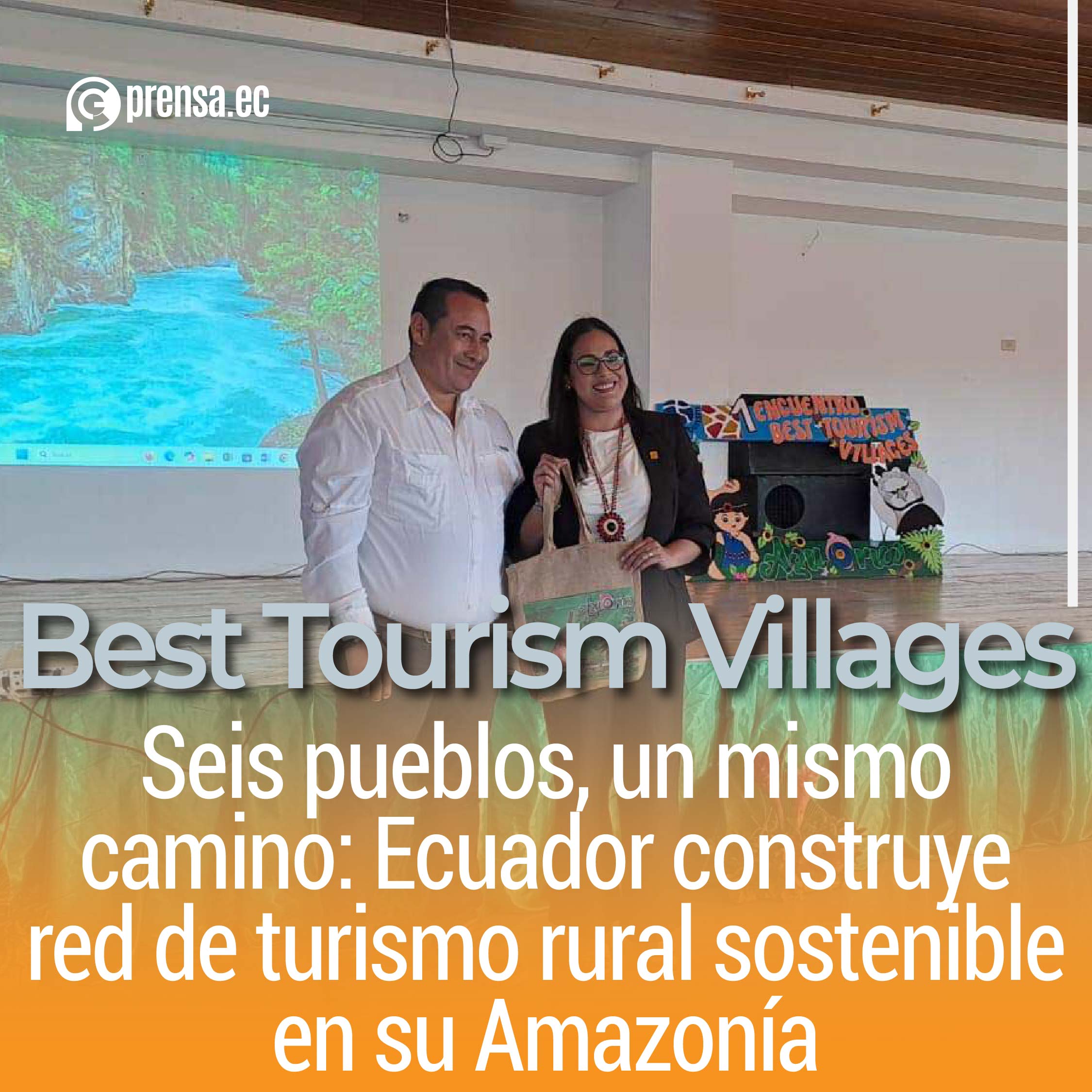 Seis pueblos, un mismo camino: Ecuador construye red de turismo rural sostenible en su Amazonía