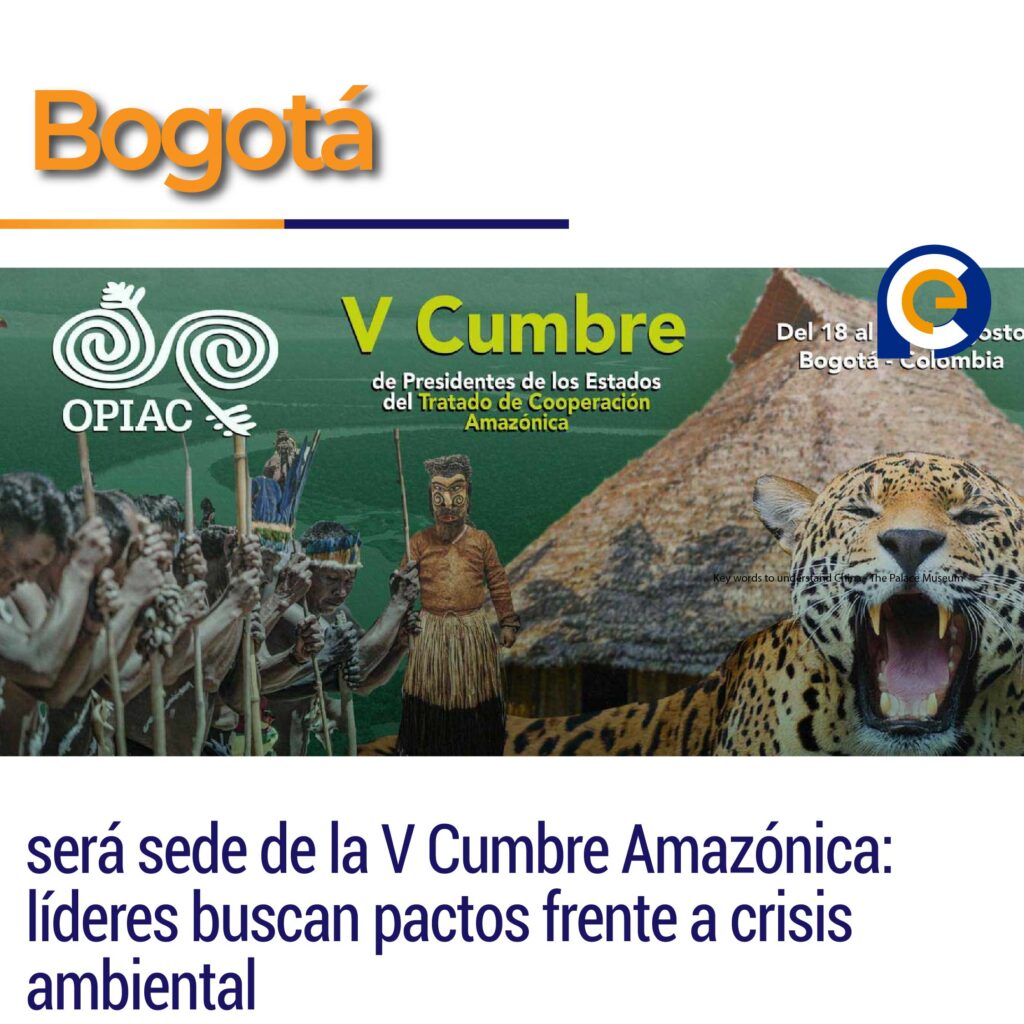 Bogotá será sede de la V Cumbre Amazónica: líderes buscan pactos frente a crisis ambiental