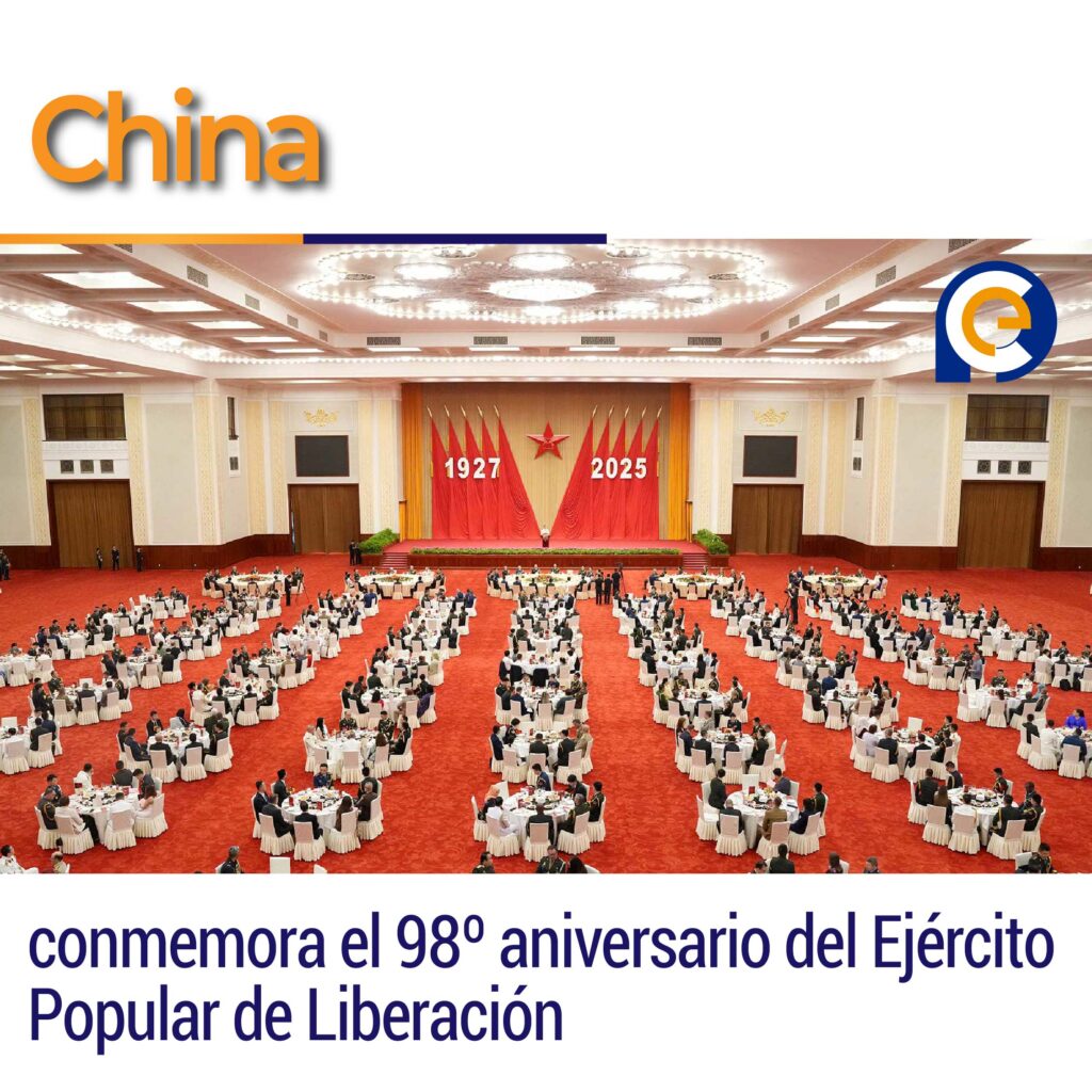 China conmemora el 98º aniversario del Ejército Popular de Liberación