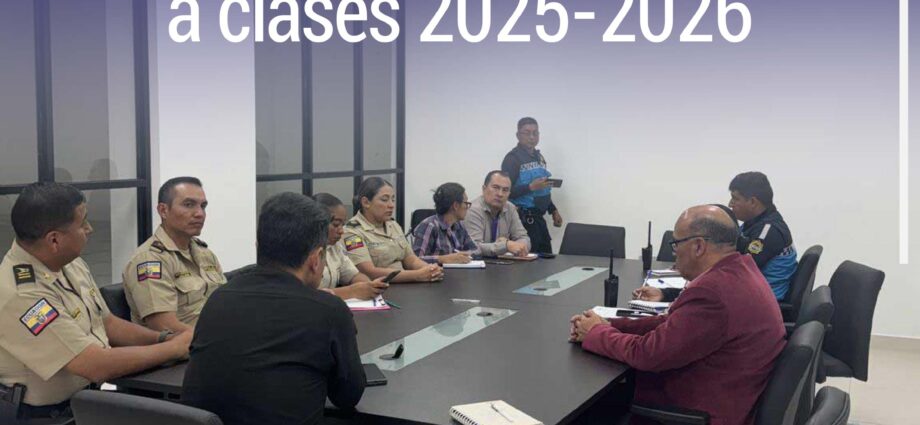 Ibarra refuerza seguridad en regreso a clases 2025-2026