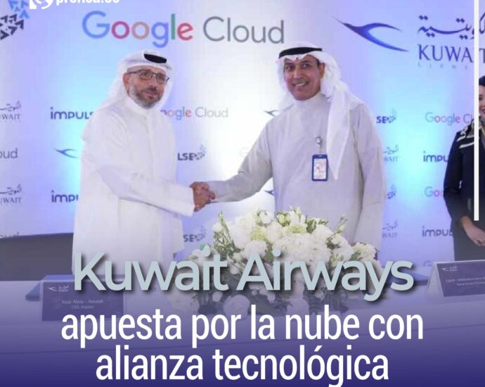 Kuwait Airways apuesta por la nube con alianza tecnológica