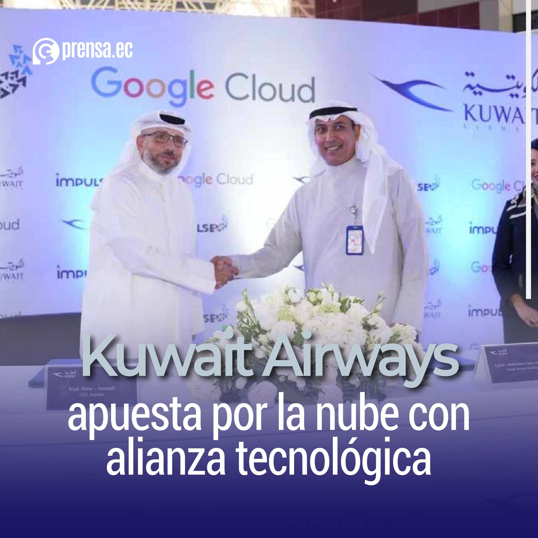 Kuwait Airways apuesta por la nube con alianza tecnológica