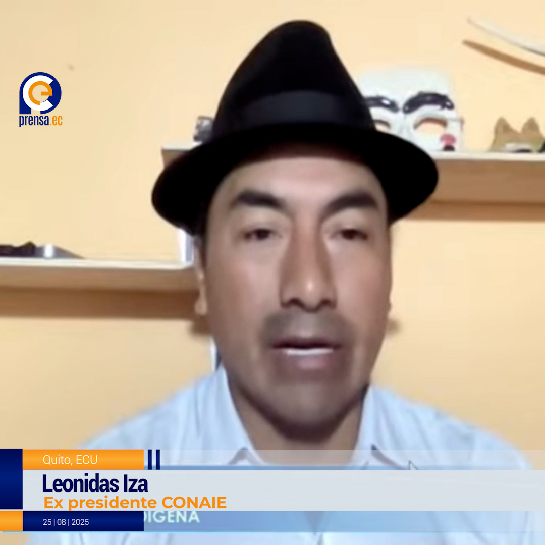 ¿Operación encubierta? Ex presidente de la CONAIE acusa a inteligencia policial de persecución