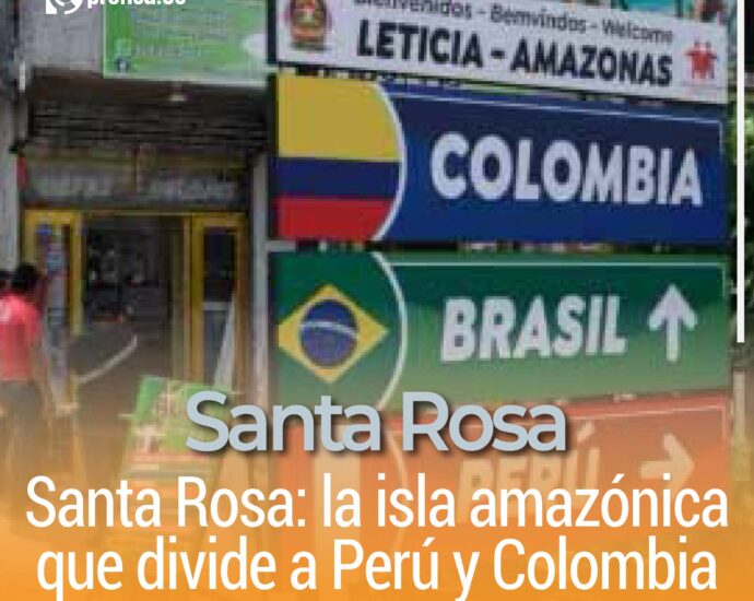 Santa Rosa: la isla amazónica que divide a Perú y Colombia