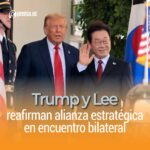 Trump y Lee reafirman alianza estratégica en encuentro bilateral