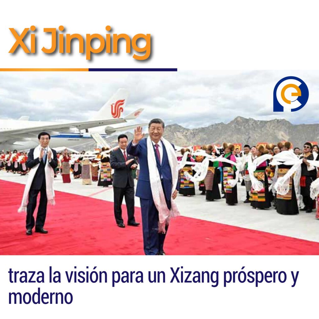 Xi Jinping traza la visión para un Xizang próspero y moderno