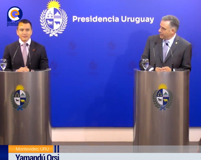 Ecuador y Uruguay firman alianza de seguridad inédita