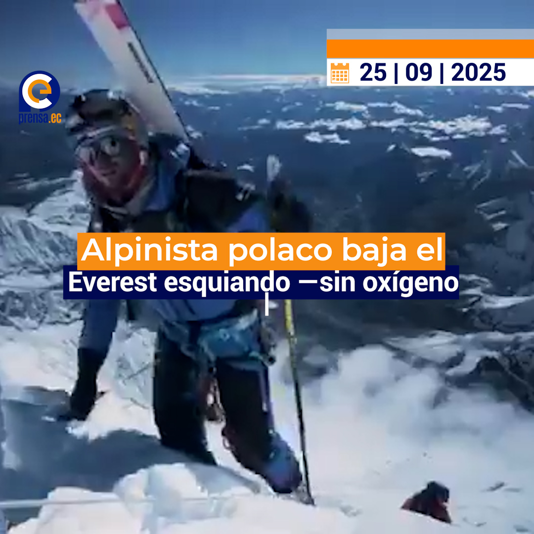 Andrzej Bargiel baja esquiando el Everest sin oxígeno: una hazaña histórica