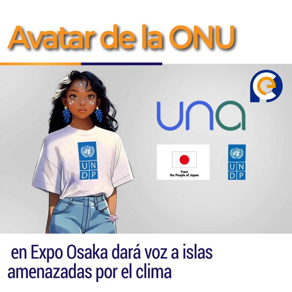 Avatar de la ONU en Expo Osaka dará voz a islas amenazadas por el clima