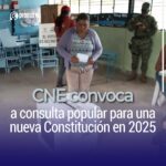 CNE convoca a consulta popular y referéndum para el 16 de noviembre