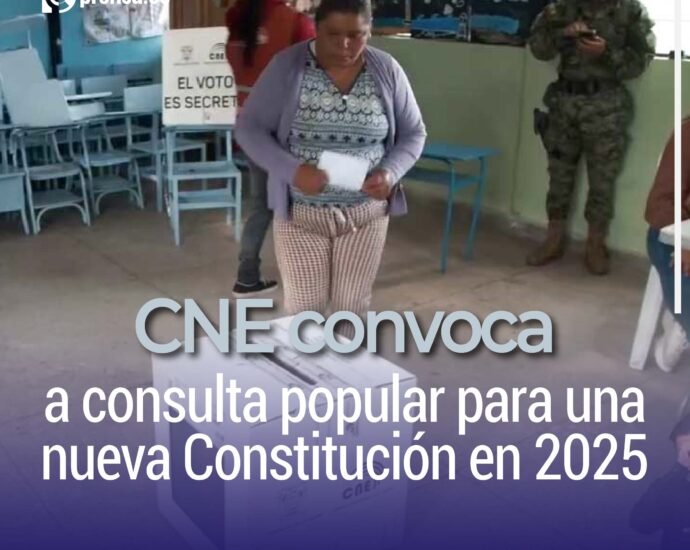 CNE convoca a consulta popular y referéndum para el 16 de noviembre