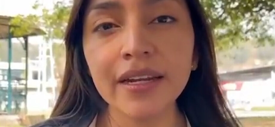 Detienen a madre quichua por repartir agua en protesta de Otavalo