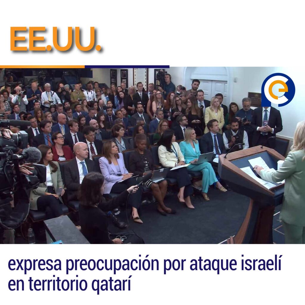 EE.UU. expresa preocupación por ataque israelí en territorio qatarí