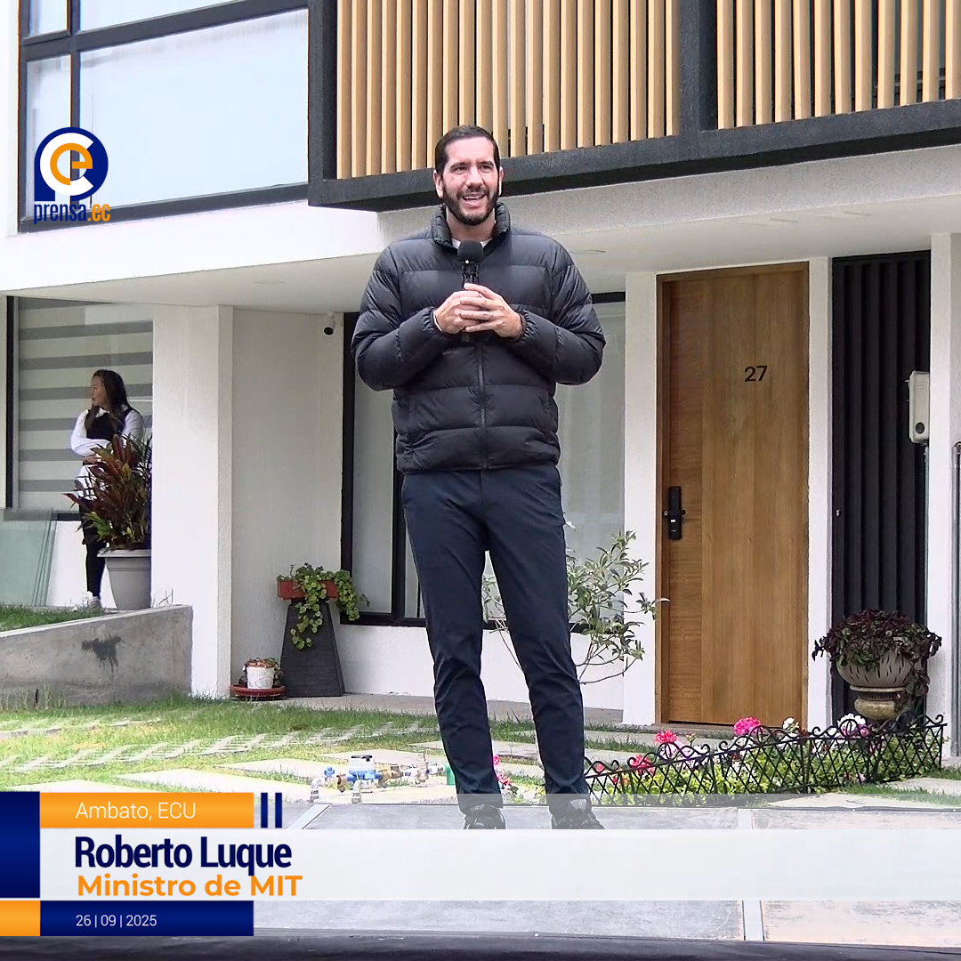 Familias de Tungurahua reciben casa propia 100% subvencionada