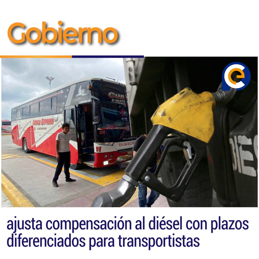 Gobierno ajusta compensación al diésel con plazos diferenciados para transportistas