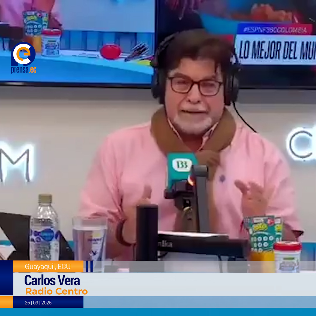 Carlos Vera defiende su independencia tras venta de acciones de Radio Centro