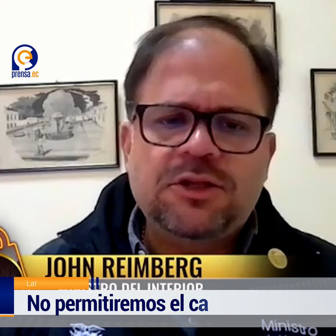 Reimberg: ‘No permitiremos el caos, ni la impunidad’