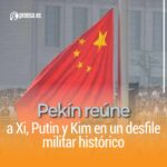 Pekín reúne a Xi, Putin y Kim en un desfile militar histórico