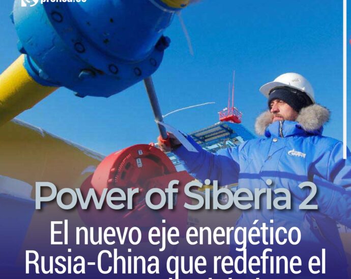 Power of Siberia 2: El nuevo eje energético Rusia-China que redefine el mercado global