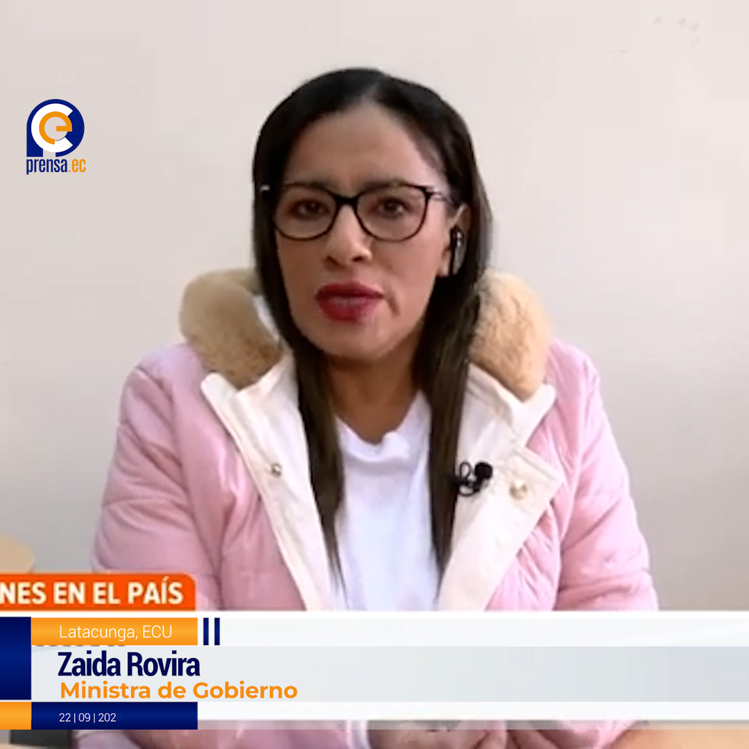 Zaida Rovira: “Si alguien pretende continuar con el caos, ya no habrá diálogo”