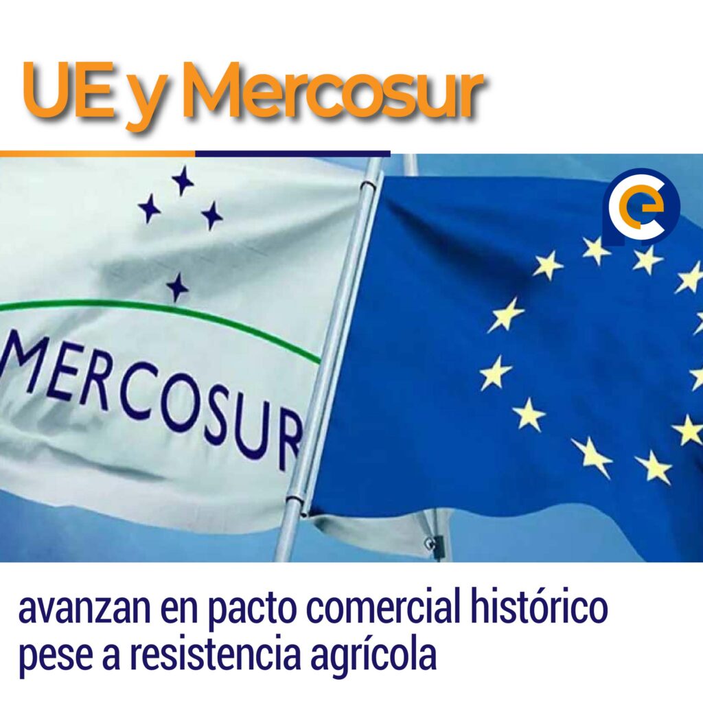 UE y Mercosur avanzan en pacto comercial histórico pese a resistencia agrícola
