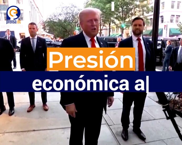 Trump presiona a la UE para imponer aranceles del 100% a China e India