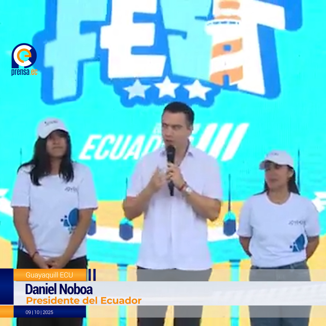 25.000 jóvenes de Guayaquil recibirán su primer empleo formal con apoyo del gobierno nacional.