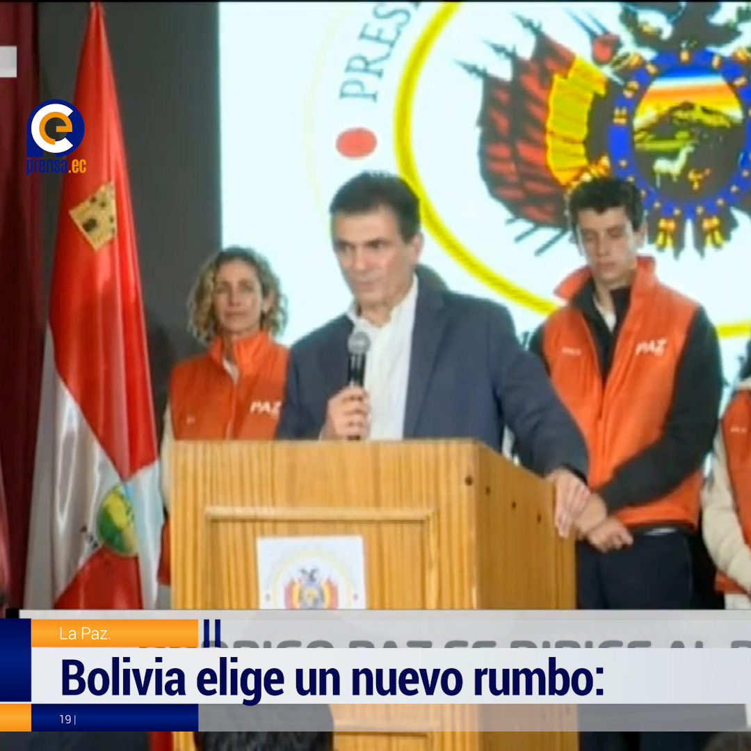 Rodrigo Paz promete un gobierno de unidad tras liderar el balotaje en Bolivia