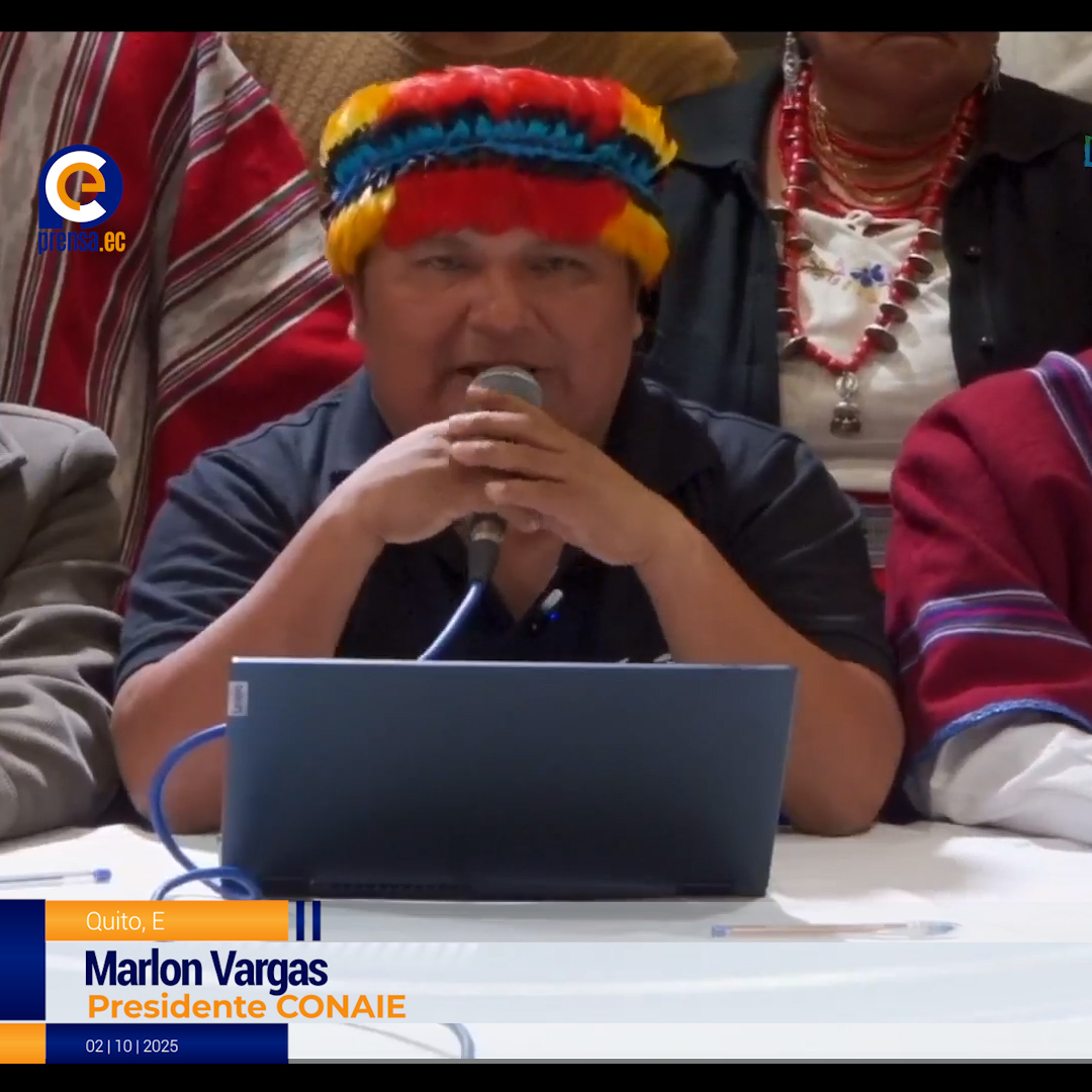 Conaie ratifica paro nacional y rechaza consulta constituyente