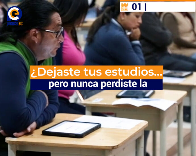 ¿Dejaste tus estudios? El Gobierno te ofrece una segunda oportunidad
