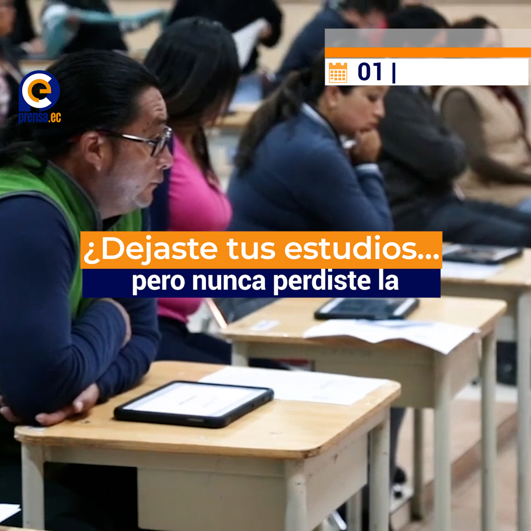 ¿Dejaste tus estudios? El Gobierno te ofrece una segunda oportunidad